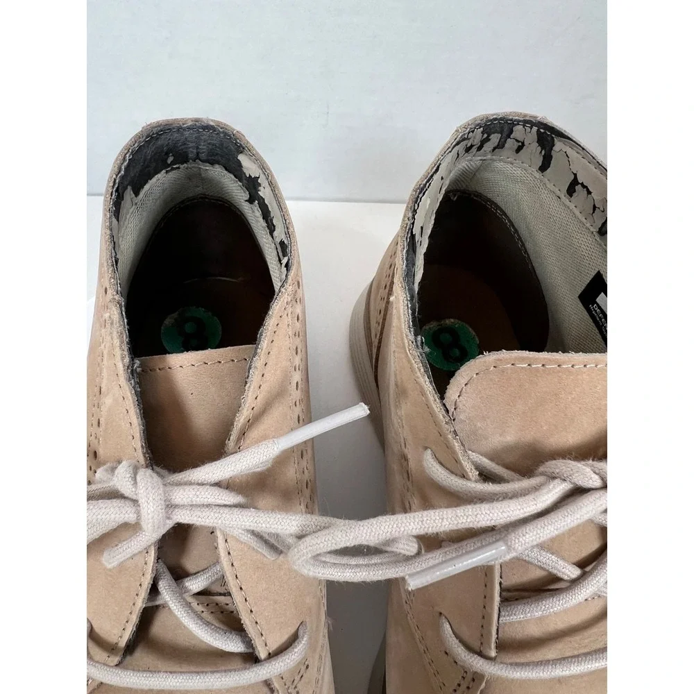 Timberland Suede Chukka Boots Franklin Park Mens Size 8 Taupe Beige